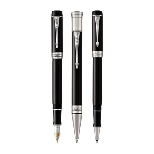 Parker Duofold Classic Core Black Centennial CT Pen