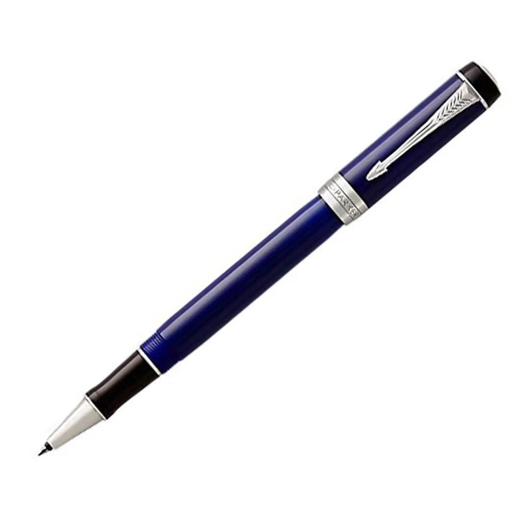 Parker Duofold Classic Core Lapis Blue CT International Rollerball Pen