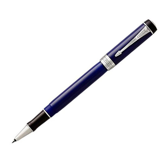 Parker Duofold Classic Core Lapis Blue CT International Rollerball Pen