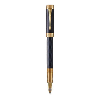 Parker Duofold Prestige Burgundy Chevron CT Pen