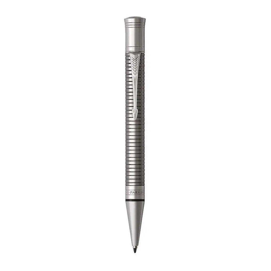 Parker Duofold Prestige Ruthenium Chiselled CT Pen