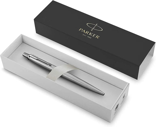 Parker Mechanical Pencil , Jotter, Stainless Steel with Chrome Trim, Medium Point (0.5mm)