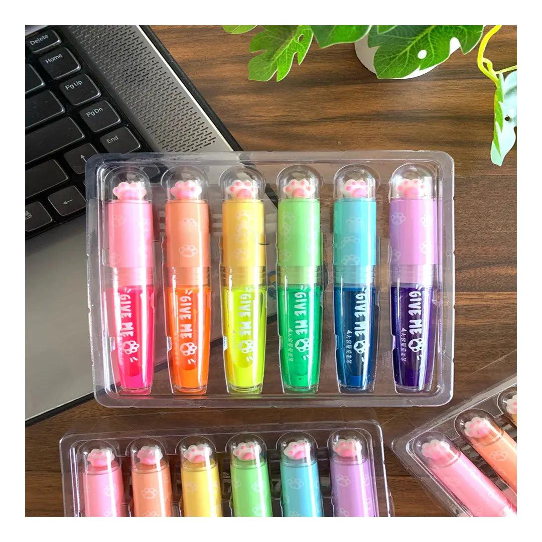 Paw Liquid Highlighter Set ( 6pcs )