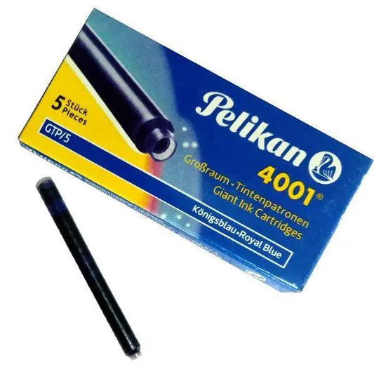 Pelikan 4001 Ink Cartridge Large Black 5Pcs/Box
