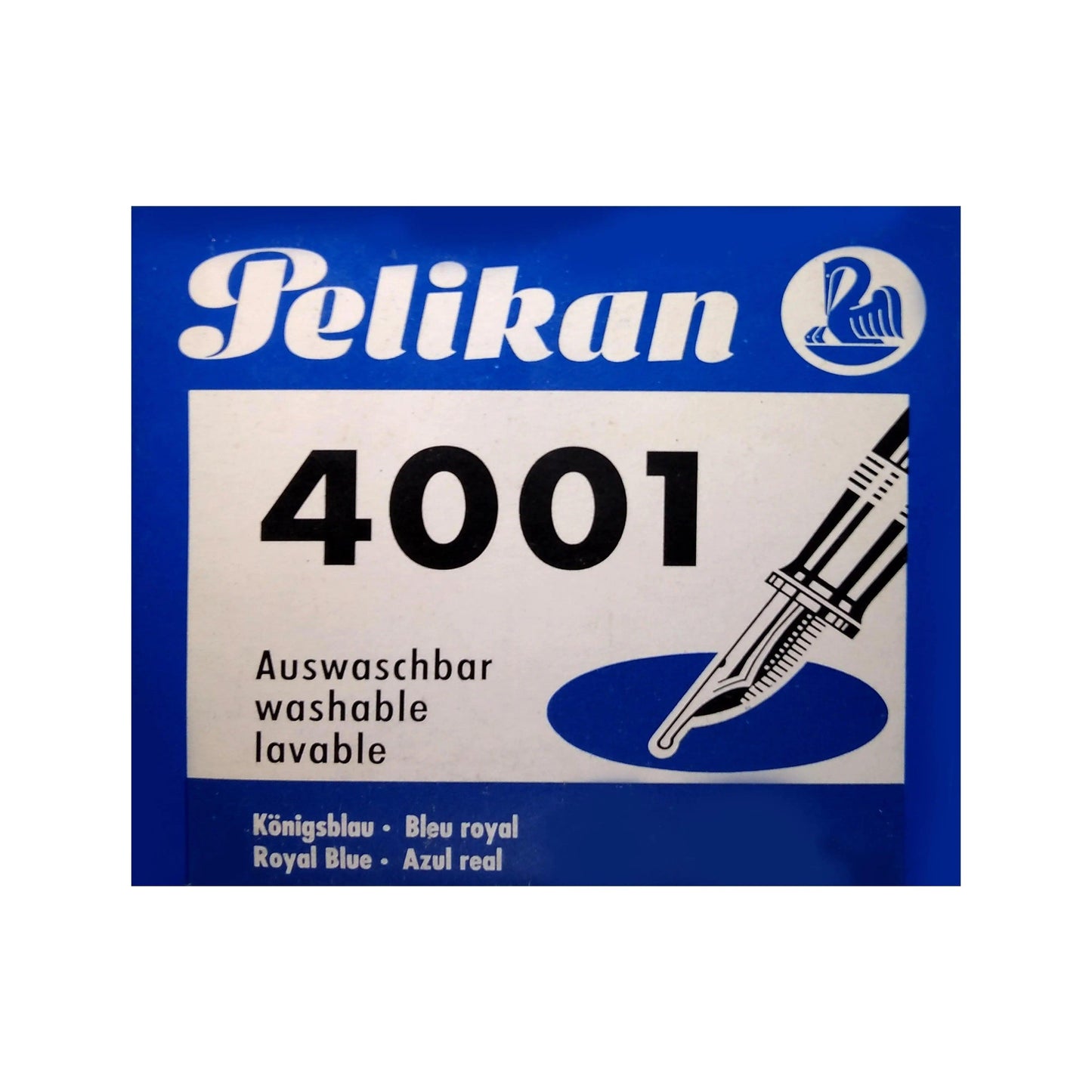 Pelikan Fountain Pen Ink 4001 Blue