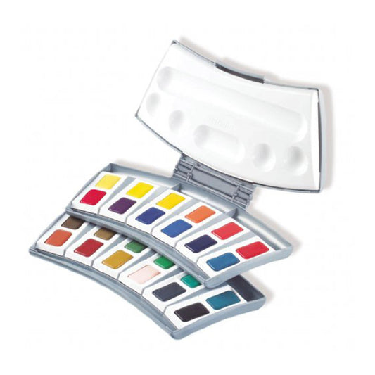 Pelikan Transparent Watercolor Paint Set, 24 Colors (721894)
