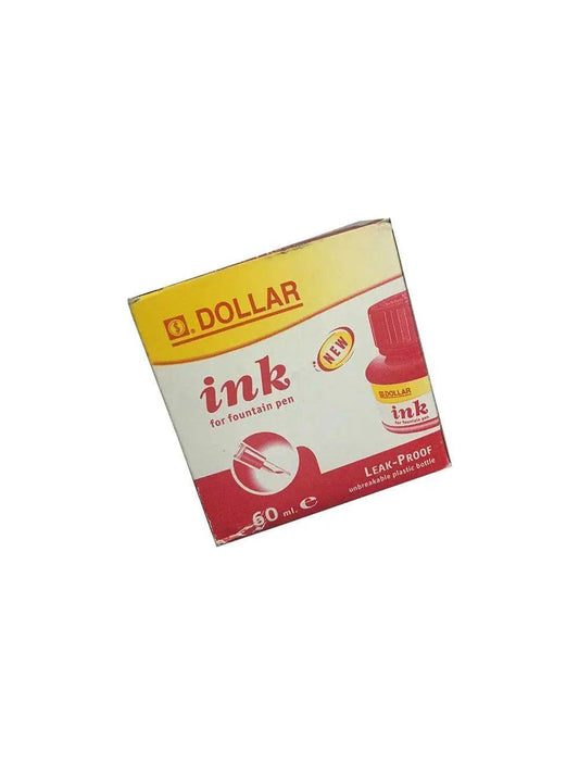 Pen Ink Dollar 60 ml-Red 12pcs (box)