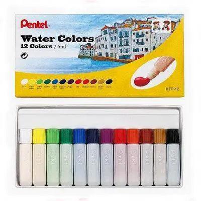 Pental Water Color 12 Colors Tubes - Multi Colors