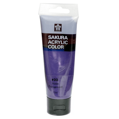 Sakura Acrylic Paint Tubes 75ml