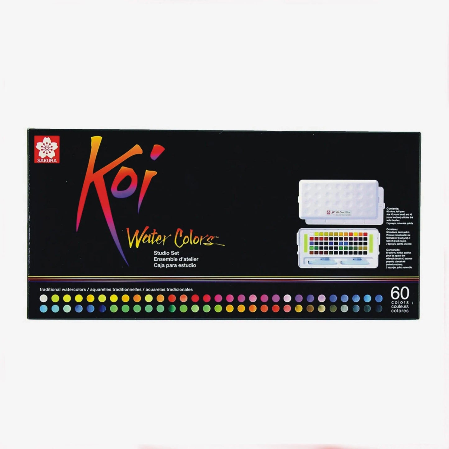 Sakura Koi Watercolor Set Of 60