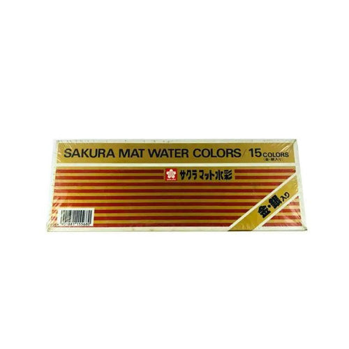 Sakura Mat Water Colors 15 Colors - Multi Colors