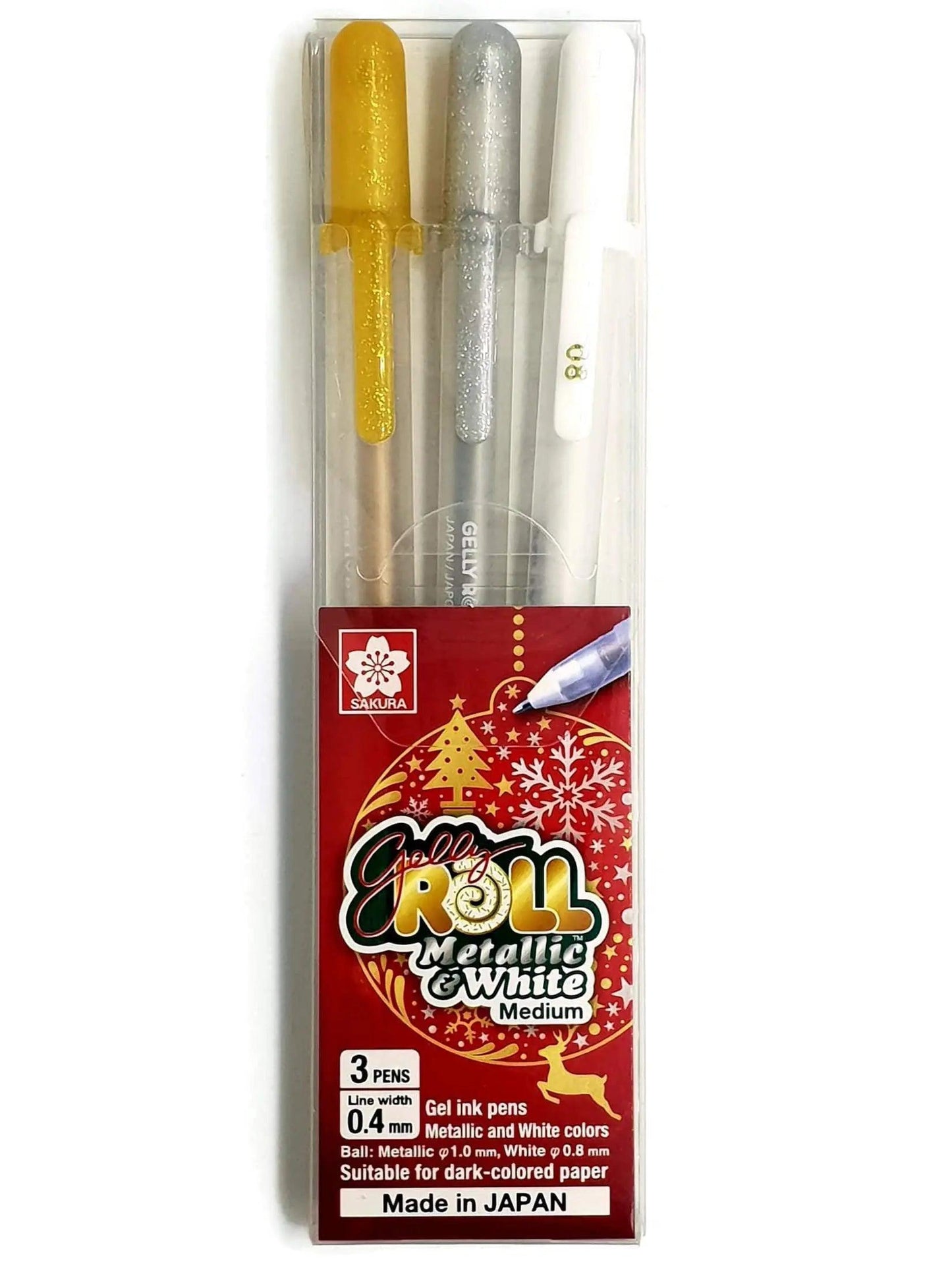 Sakura Metallic Gelly Roller Set (3Pcs)
