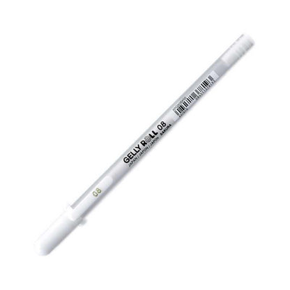 Sakura White Gelly Roller Pen