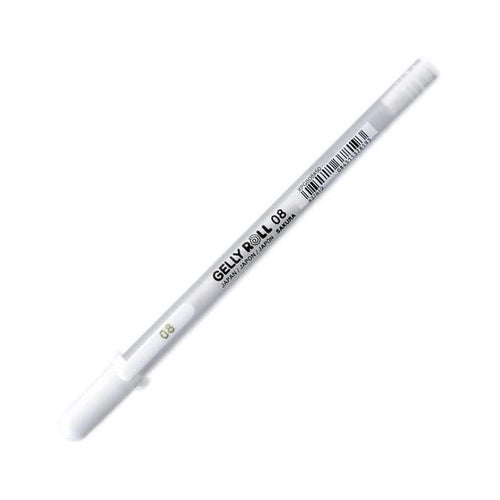 Sakura White Gelly Roller Pen