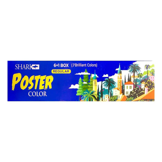 Shark 6+1 Regular Poster Color