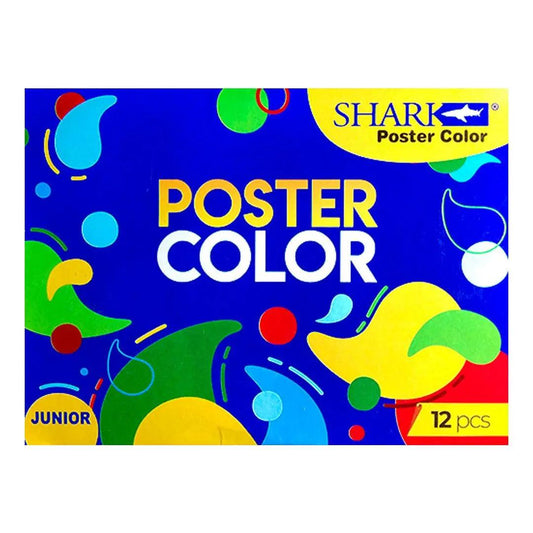 Shark Poster Color Junior 12 Pcs