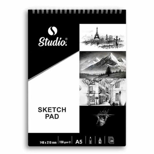 Studio A5 Sketch Pad For Artist 150 gsm