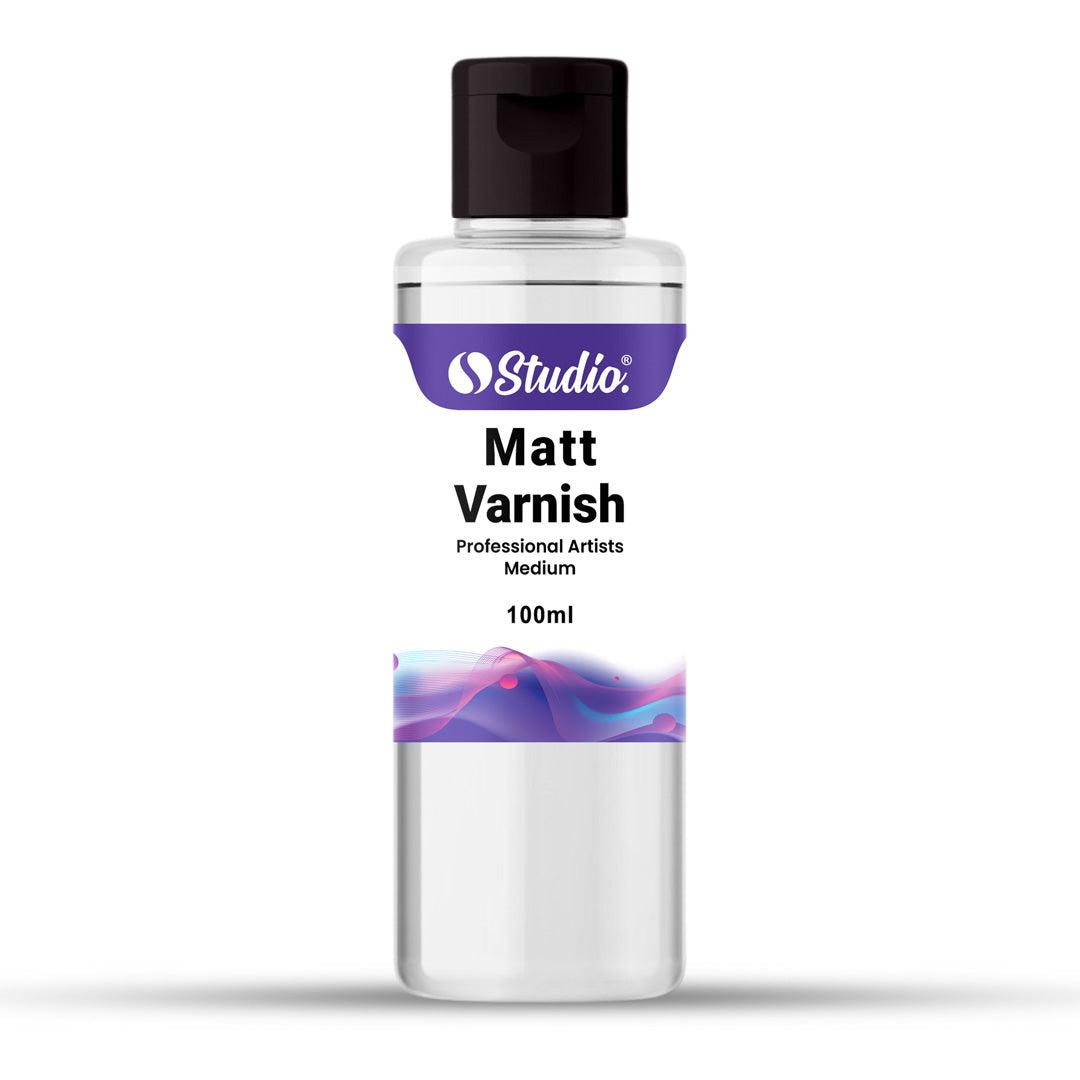 Studio Artist Clear Matt Varnish