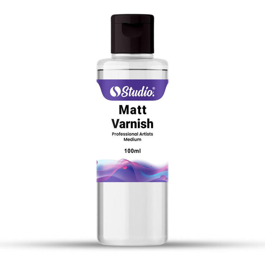 Studio Artist Clear Matt Varnish