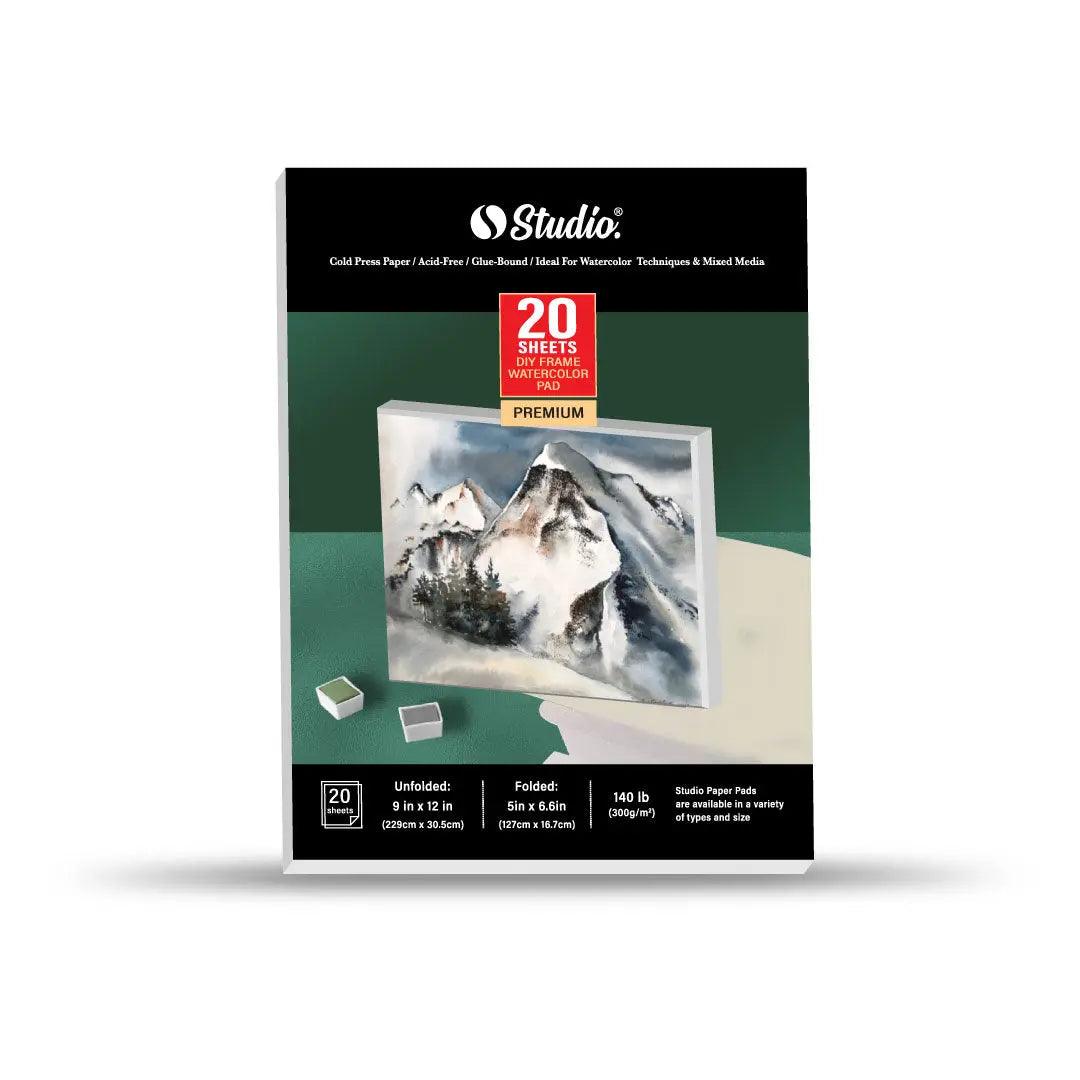 Studio Watercolor Frame Pad
