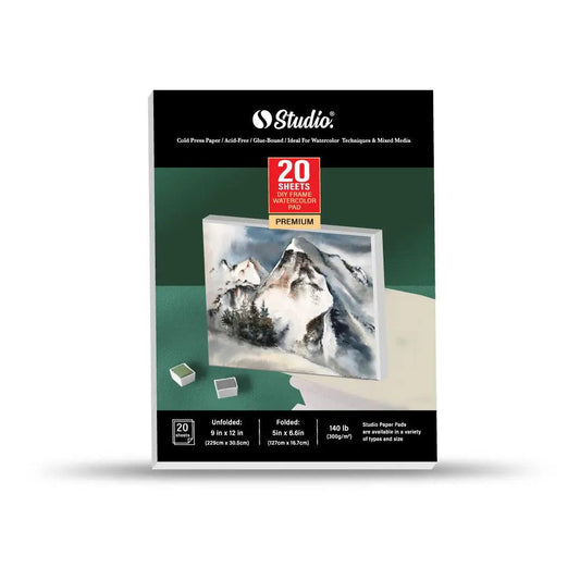 Studio Watercolor Frame Pad