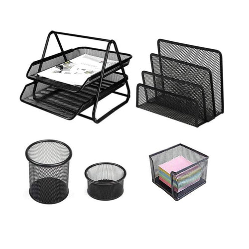 Table Set metal mesh # 7882