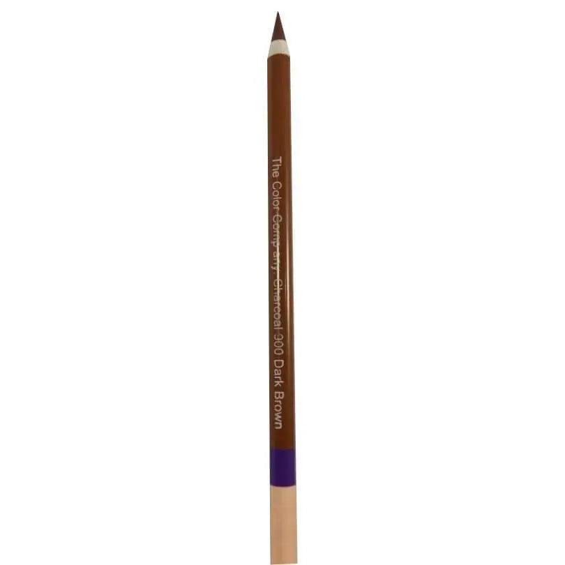 The Color Company Charcoal Pencil 900  Dark Brown