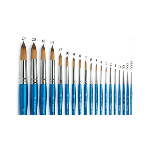 Winsor & Newton Artist Round Single Brushes For Watercolour Cotman Series 111
