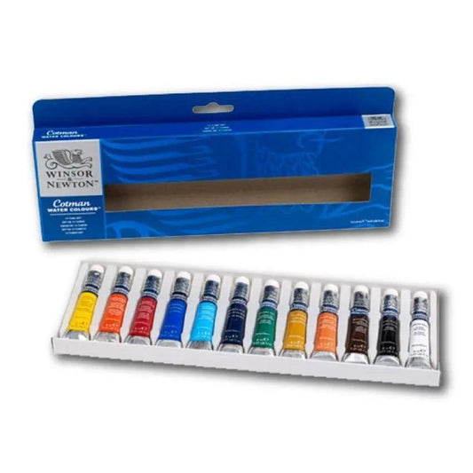 Winsor Newton Cotman Water Colour tube Set Of 12