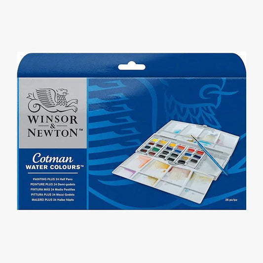 Winsor Newton Cotman Watercolor Set Of 26 Pieces