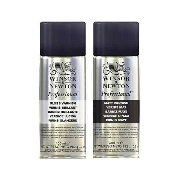 Winsor Newton Professional Varnish Spray (150ml 400ml)