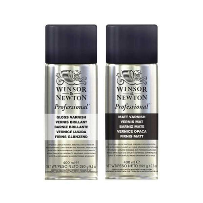 Winsor Newton Professional Varnish Spray (150ml 400ml)