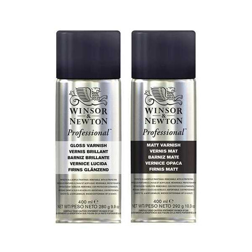 Winsor Newton Professional Varnish Spray (150ml 400ml)