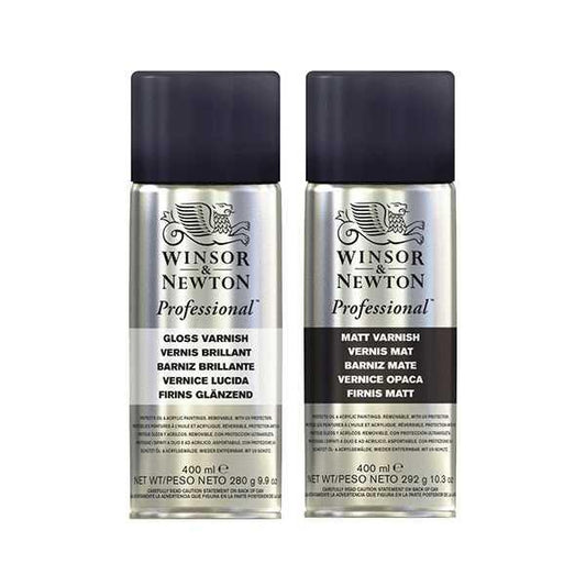 Winsor Newton Professional Varnish Spray (150ml 400ml)