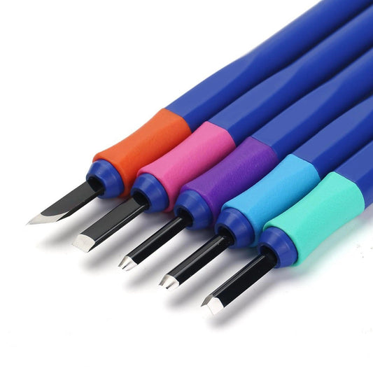 Wood Chisel Carving Tool Sets Knife Cutter 5Pcs Pack