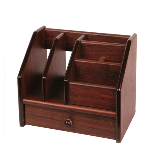 WOOD DESK ORGANIZER