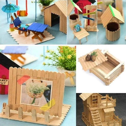 Wooden Ice-Cream Sticks Small