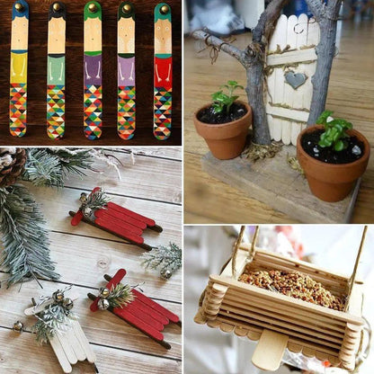 Wooden Ice-Cream Sticks Small