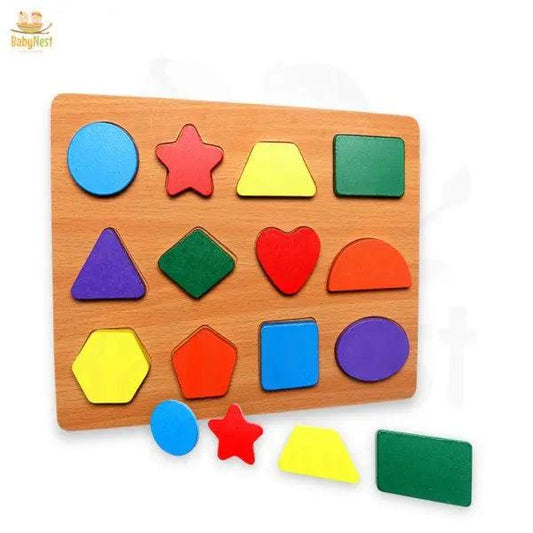 Wooden Puzzle Shapes