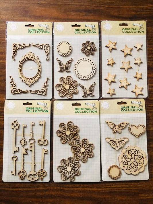Wooden Stickers for crafting