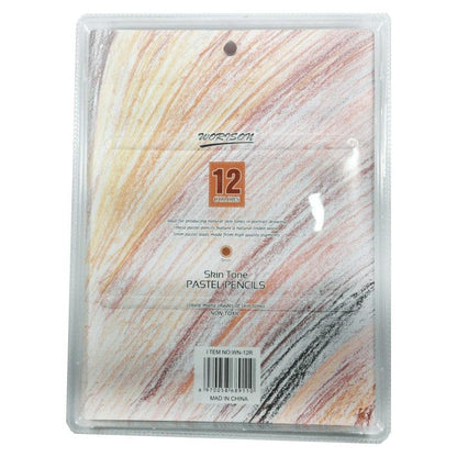 Worison Skin tone Pastle Pencil Pack of 12