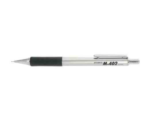 Zebra's M-402 Stainless Steel Mechanical Pencil 0.5mm