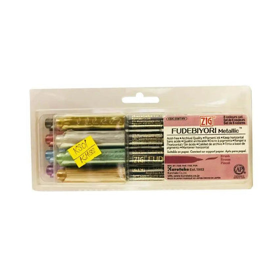 ZIG Fudebriyori Metallic Marker - Multi Color