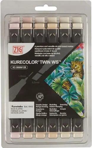 ZIG Kurecolor KC-3000N/12B10 Neutral & Natural Colours