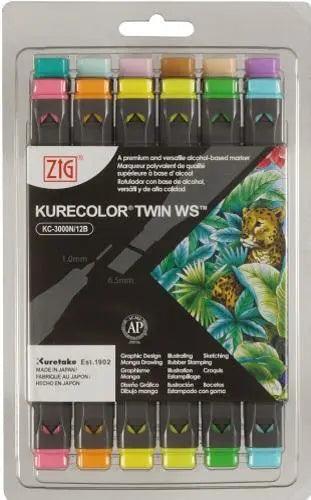 ZIG Kurecolor KC-3000N/12B6 Deep Colours