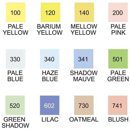 ZIG Kurecolor KC-3000N/12B6 Deep Colours